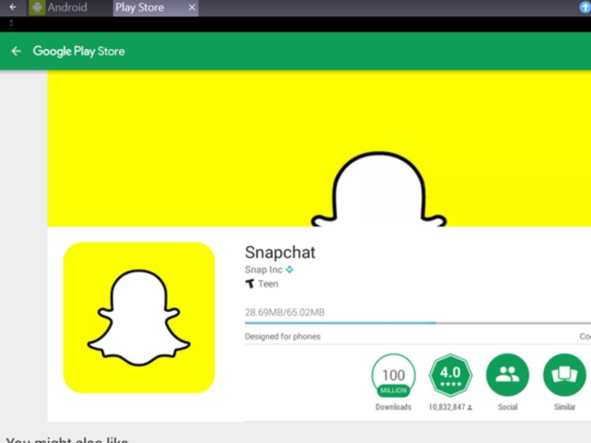 Download Snapchat For Android 2.3 5